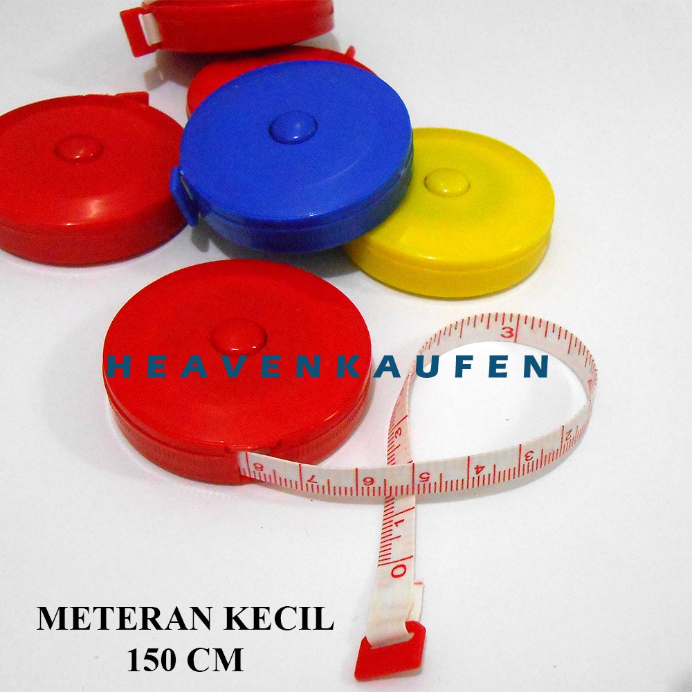 Jual Meteran Kecil (Mini) Model Gulung Panjang 150 cm | Shopee Indonesia