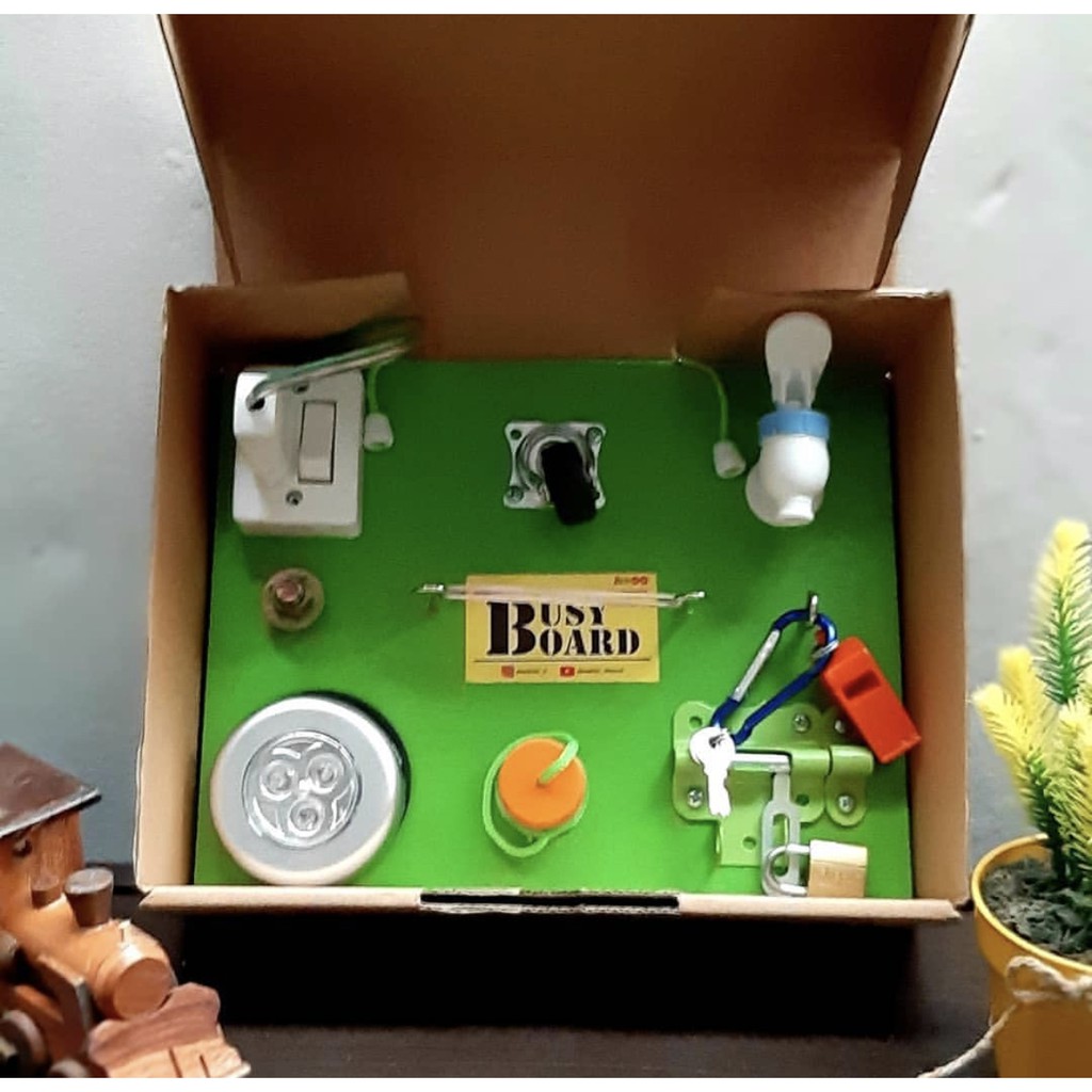Jual busy board | mainan anak seri montessori | Shopee Indonesia