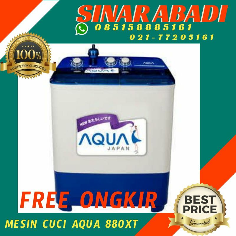 Jual MESIN CUCI AQUA QW 880XT FREE ONGKIR DEPOK | Shopee Indonesia