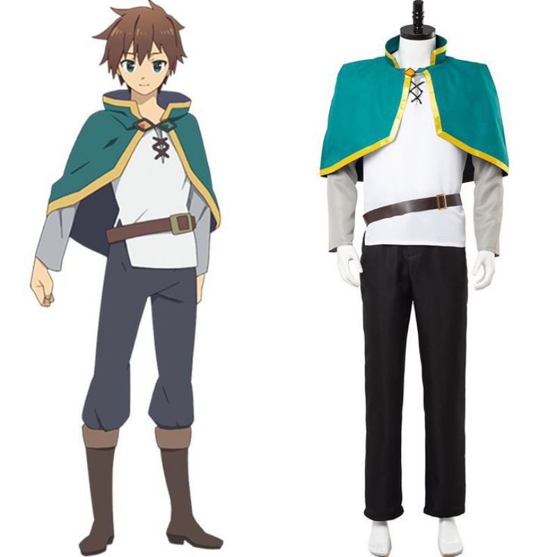 Jual Cosplay Cosp Ay Konosuba Sato Kazuma Cosplay Costume Anine Male Shopee Indonesia