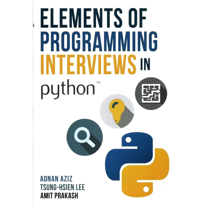 Jual Buku Elements of Programming Interviews in Python_ | Shopee Indonesia