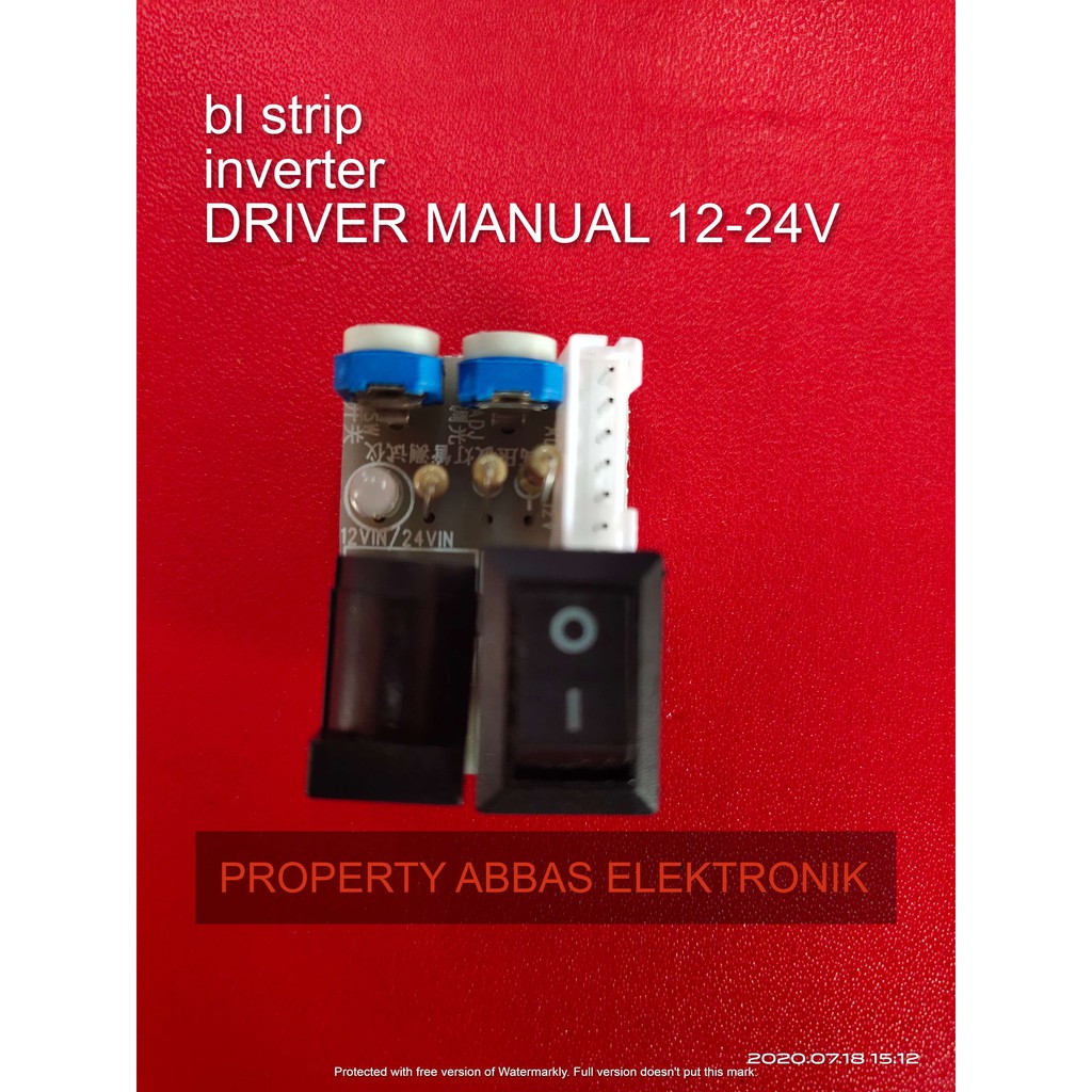Jual driver inverter led strip 12vot 24 volt | Shopee Indonesia
