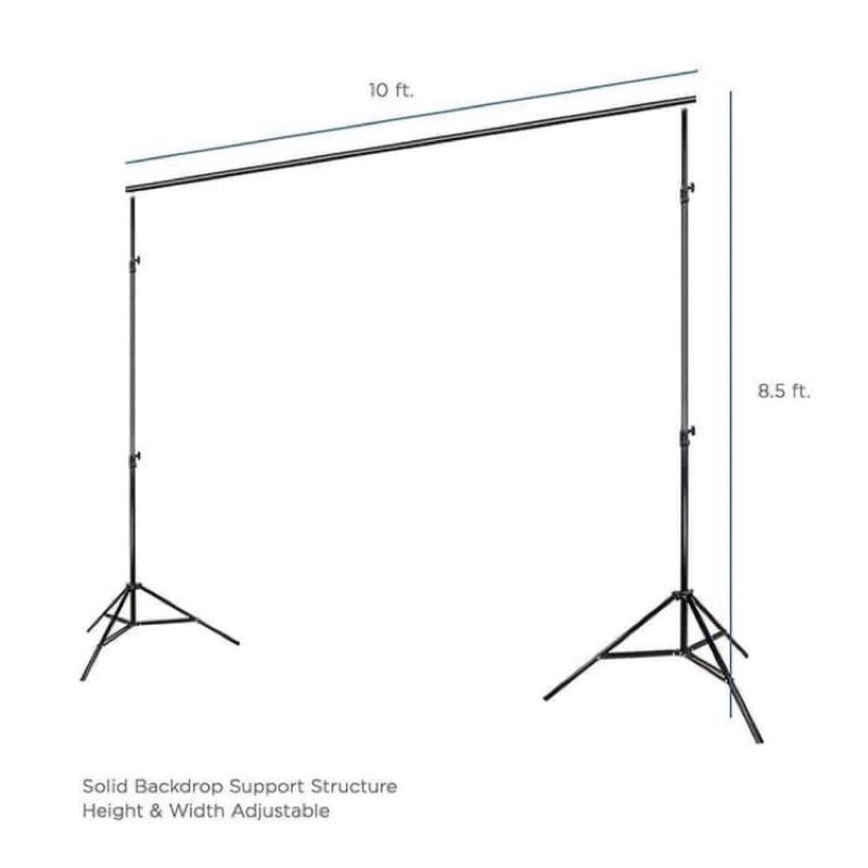 Jual SAF STAND BACKDROP/ TIANG BACKDROP FOTO STUDIO UKURAN 2x3 METER ...