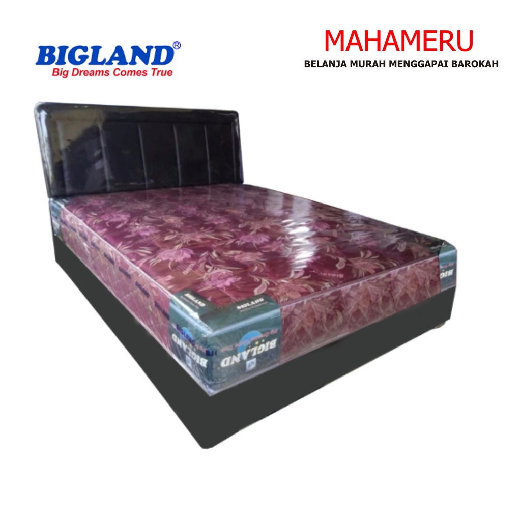 Jual Spring Bed BIG LAND BIG BO Ukuran 120 cm, 140 cm, 160 cm, 180 cm