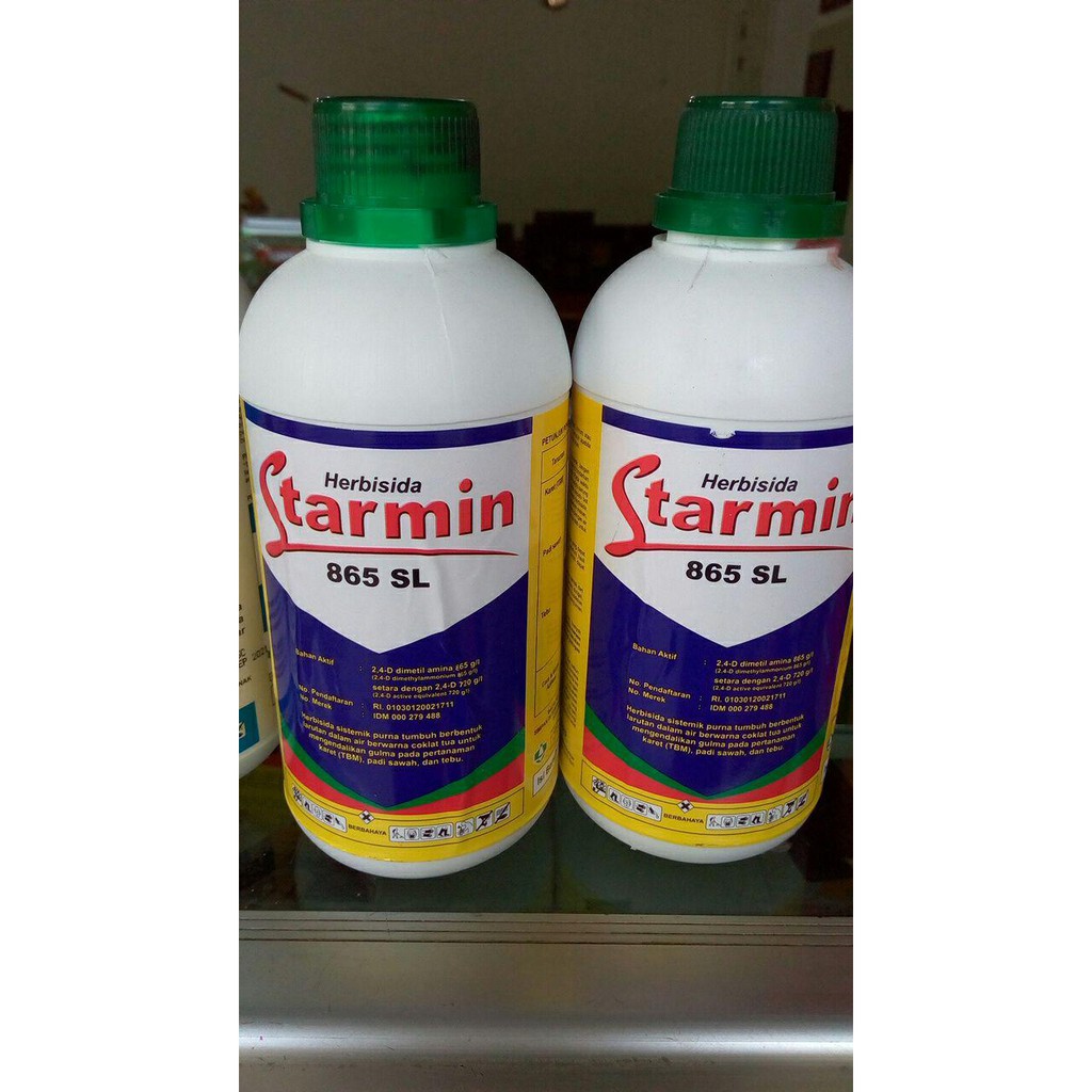 Jual Herbisida Starmin 865 Sl 400 Ml Obat Rumput Padi Tebu