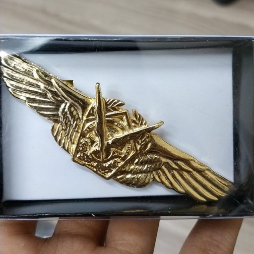 Jual Brevet Wing ADM TNI AU Brivet Pin | Shopee Indonesia