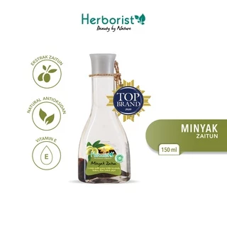 Herborist Minyak Zaitun 150ml Melembabkan & Menjaga Elastisitas Kulit