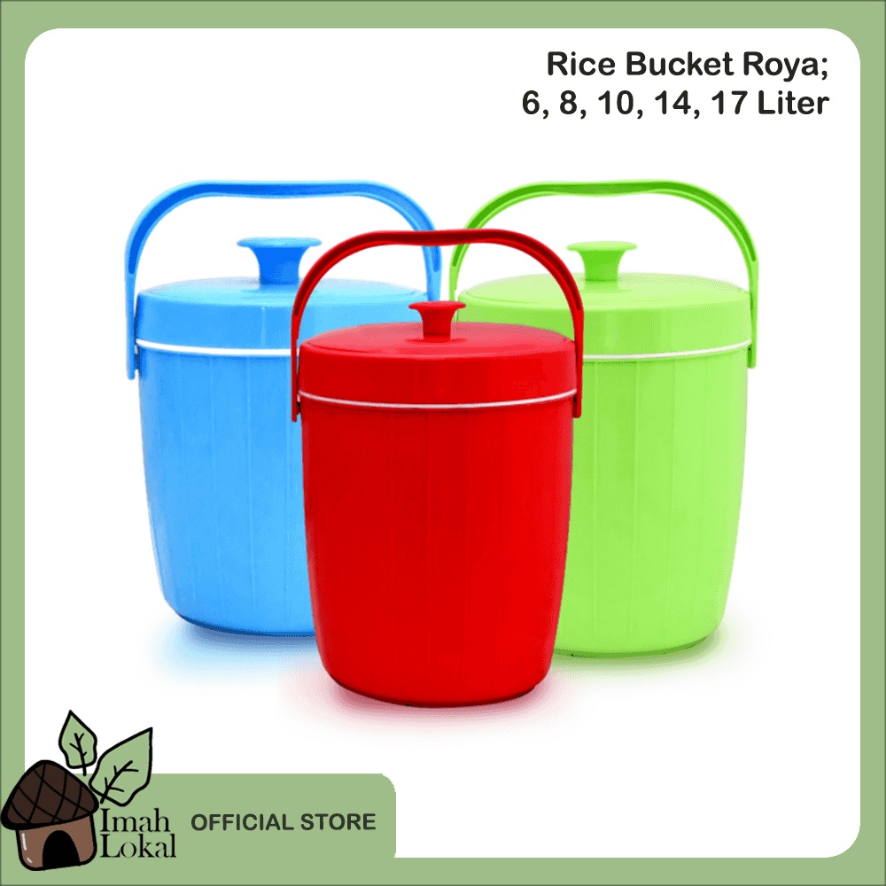 Jual Rice Bucket Royal 21 26 30 36 40 Liter / Ice Bucket Royal Global ...