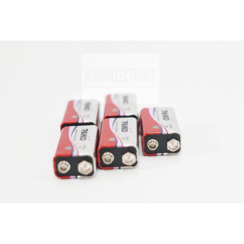 Jual Baterai kotak 9v PAKKO | Shopee Indonesia