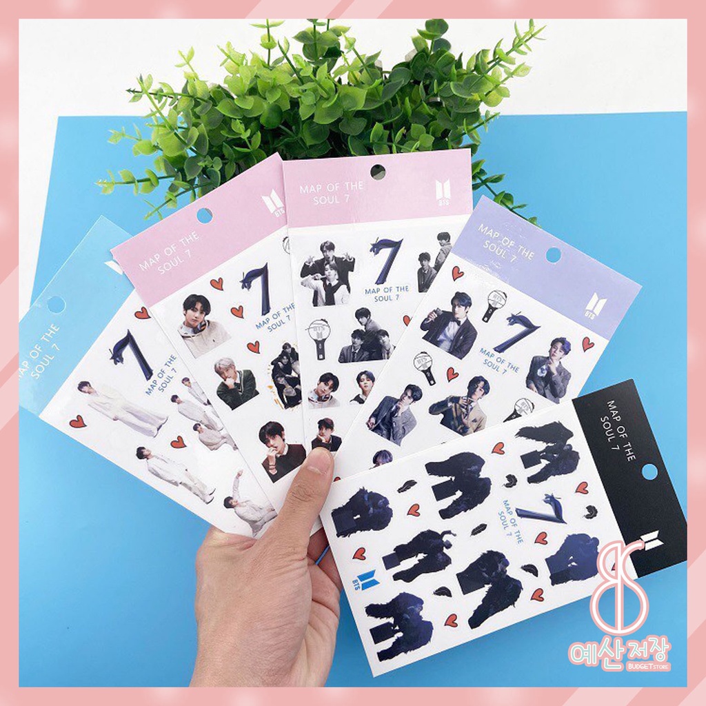 Jual [BS] BISA COD Sticker BTS BT21 Stiker KPOP MOTS 7 IMPORT MURAH ...