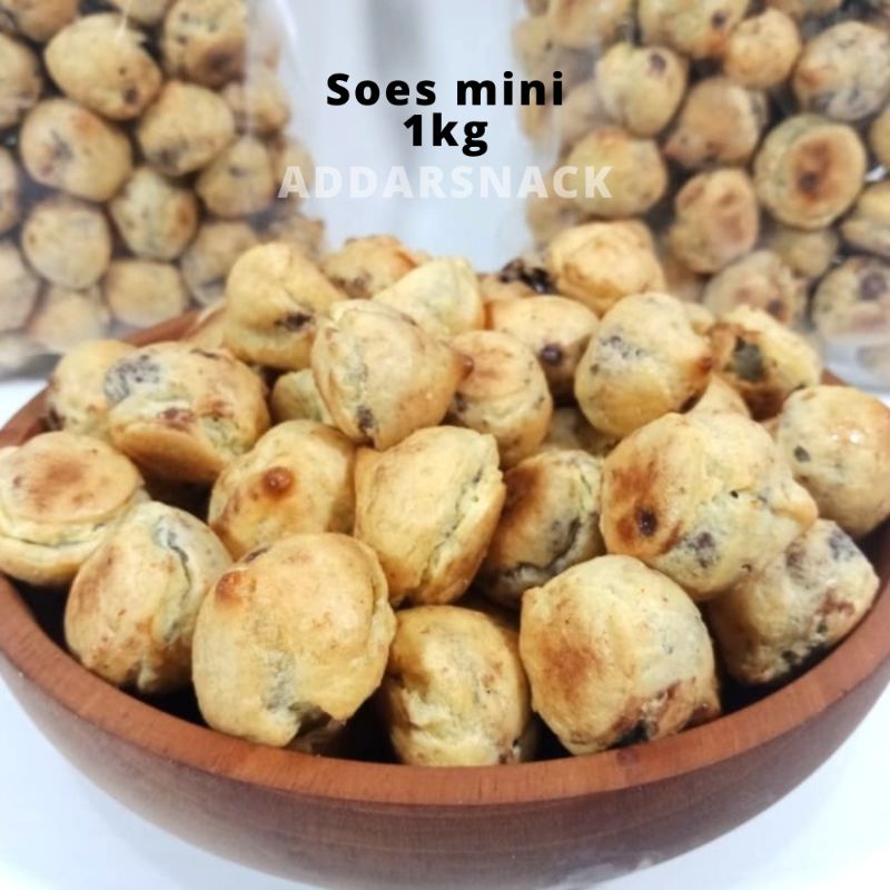 Jual kue soes mini coklat lumer 1kg | Shopee Indonesia