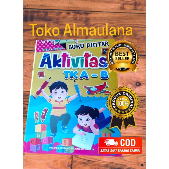 Jual BUKU Anak PINTAR AKTIVITAS TK A - B Untuk Paud Dan TK Full Colour ...