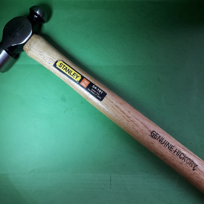 Jual HAMM | PALU KONDE STANLEY HAMMER wood handle ball pein 16 oz ...