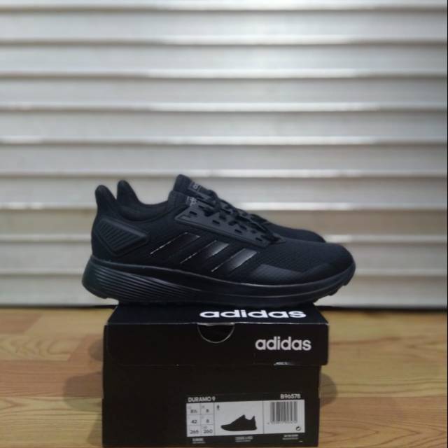 Adidas duramo 9 full black online