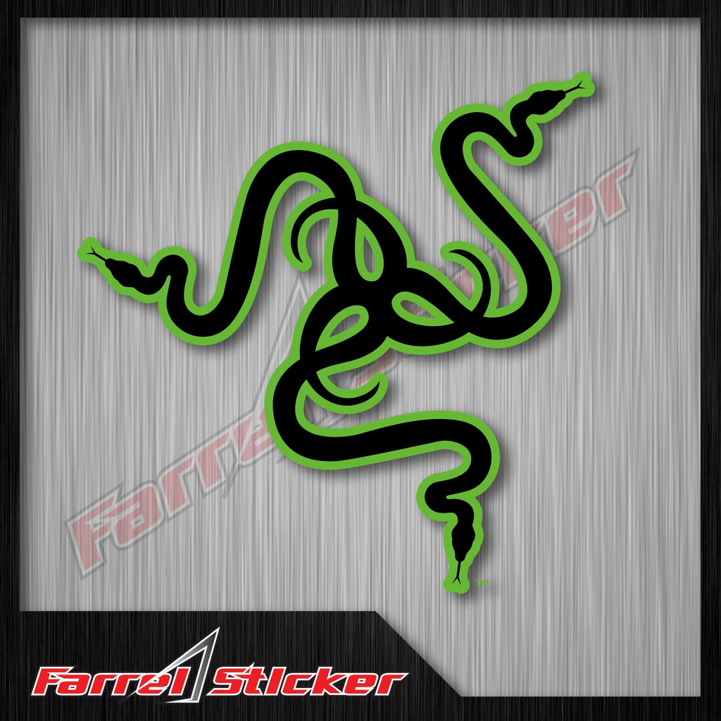 Jual Stiker Laptop Sticker RAZER printcut Shopee Indonesia