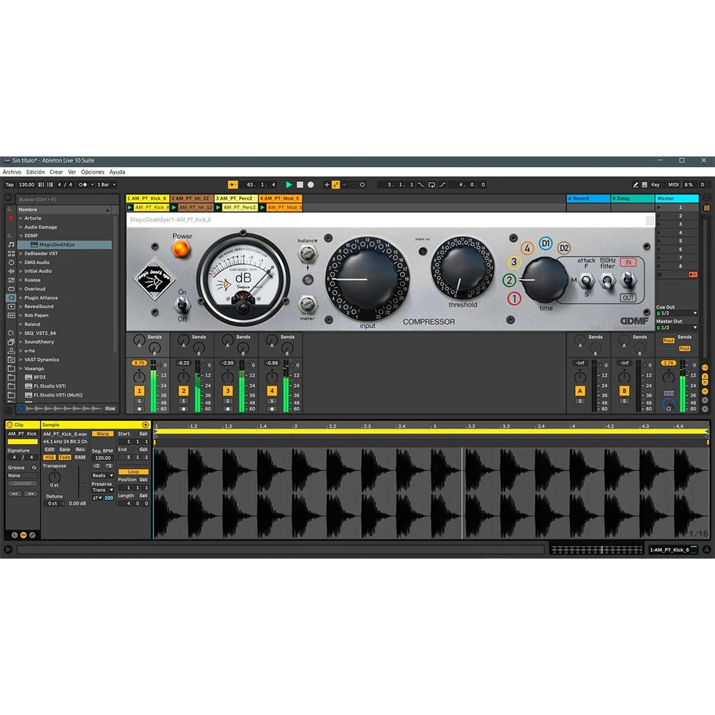 Jual DDMF MagiDeathEye v1 VST Plugin smoothly glue compressor your ...