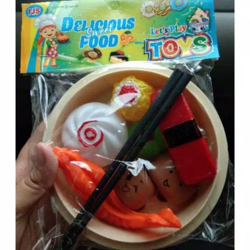 Jual mainan dimsum delicius food seperti gambar | Shopee Indonesia