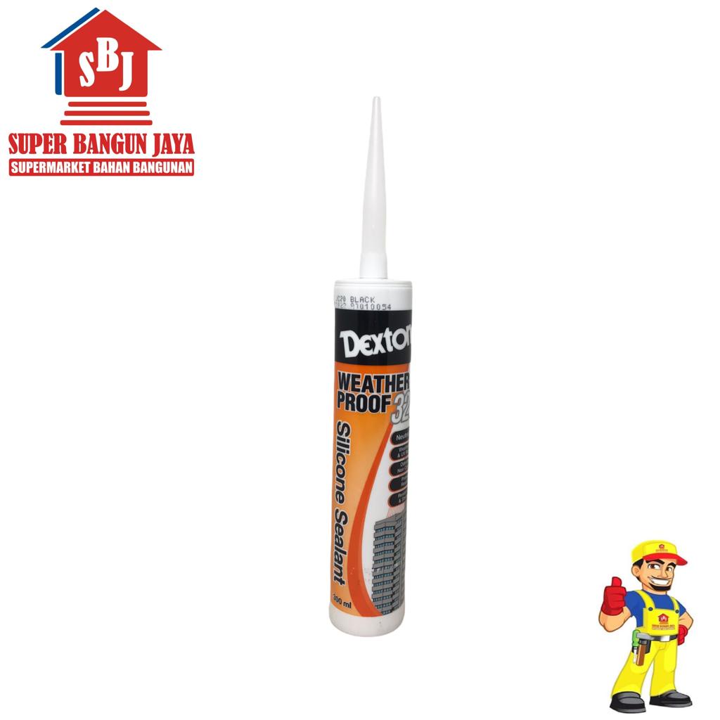 Jual LEM DEXTONE SILICONE SEALANT TABUNG WEATHER PROOF 328 300ML Shopee Indonesia