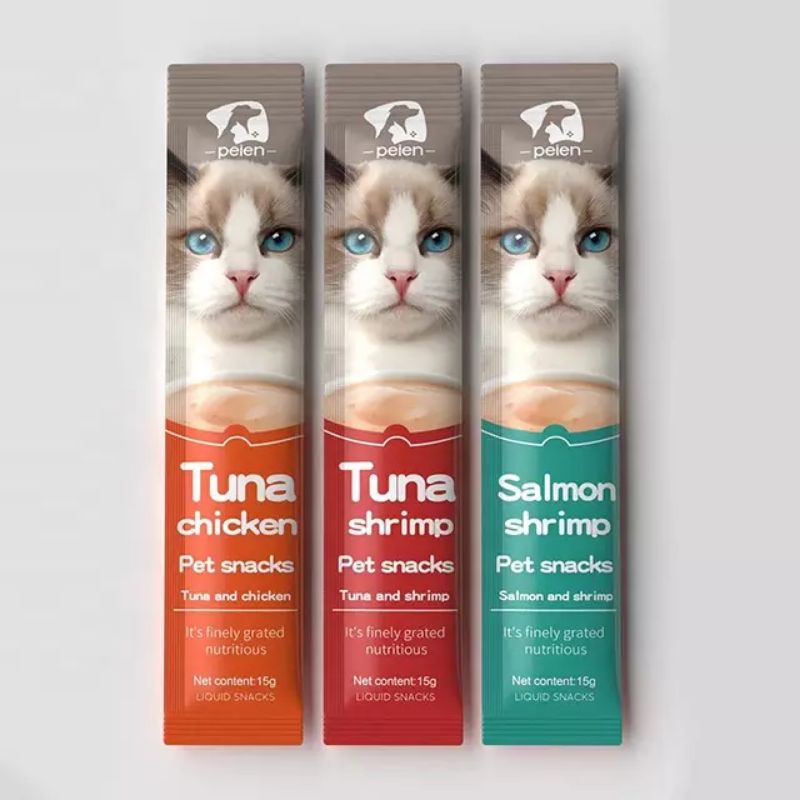 Jual Snack Kucing Cemilan Kucing Tuna Salmon Chicken Shrimp | Creamy ...