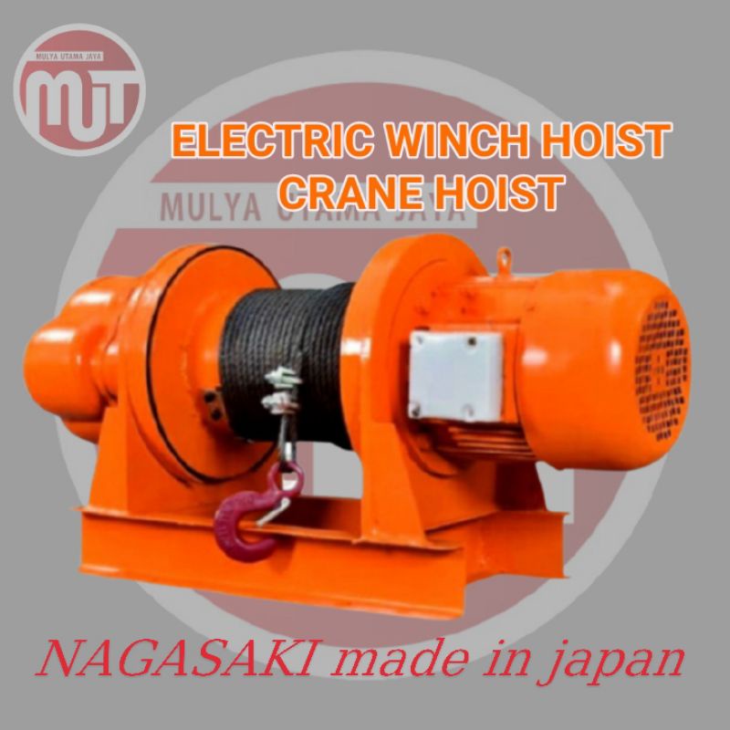 Jual Electric Winch Hoist, Crane Hoist 3 Ton 100 Meter | Shopee Indonesia