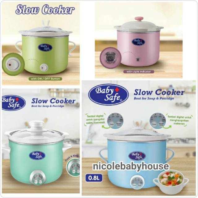 Jual BABY SAFE SLOW COOKER LB007 LB008 LB009 / BABY SAFE FOOD Shopee Indonesia