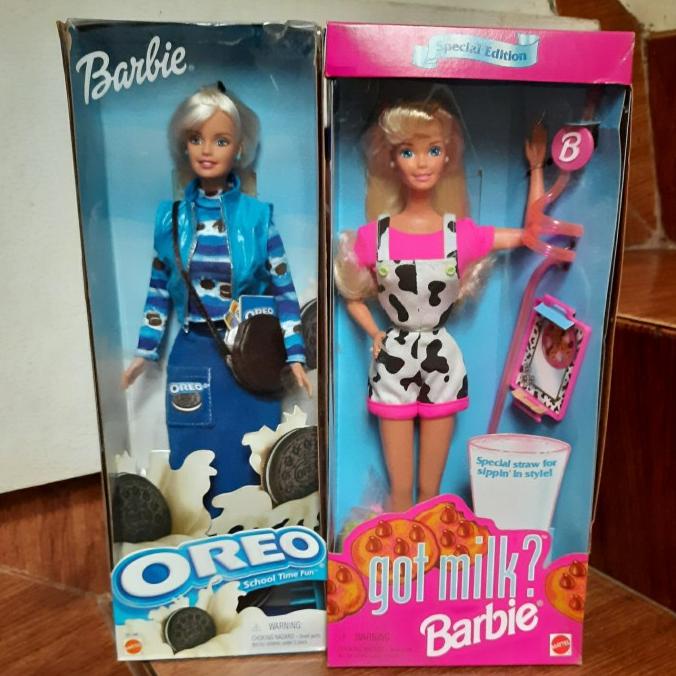 Jual Barbie vintage Oreo,Got milk,Disney Mickey Mattel Termurah ...