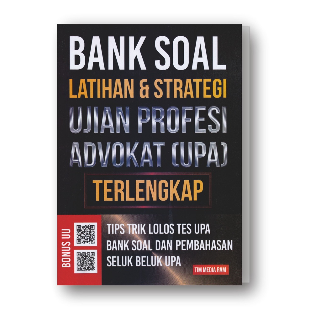 Jual Buku BANK SOAL LATIHAN & STRATEGI UJIAN PROFESI ADVOKAT ( UPA ...