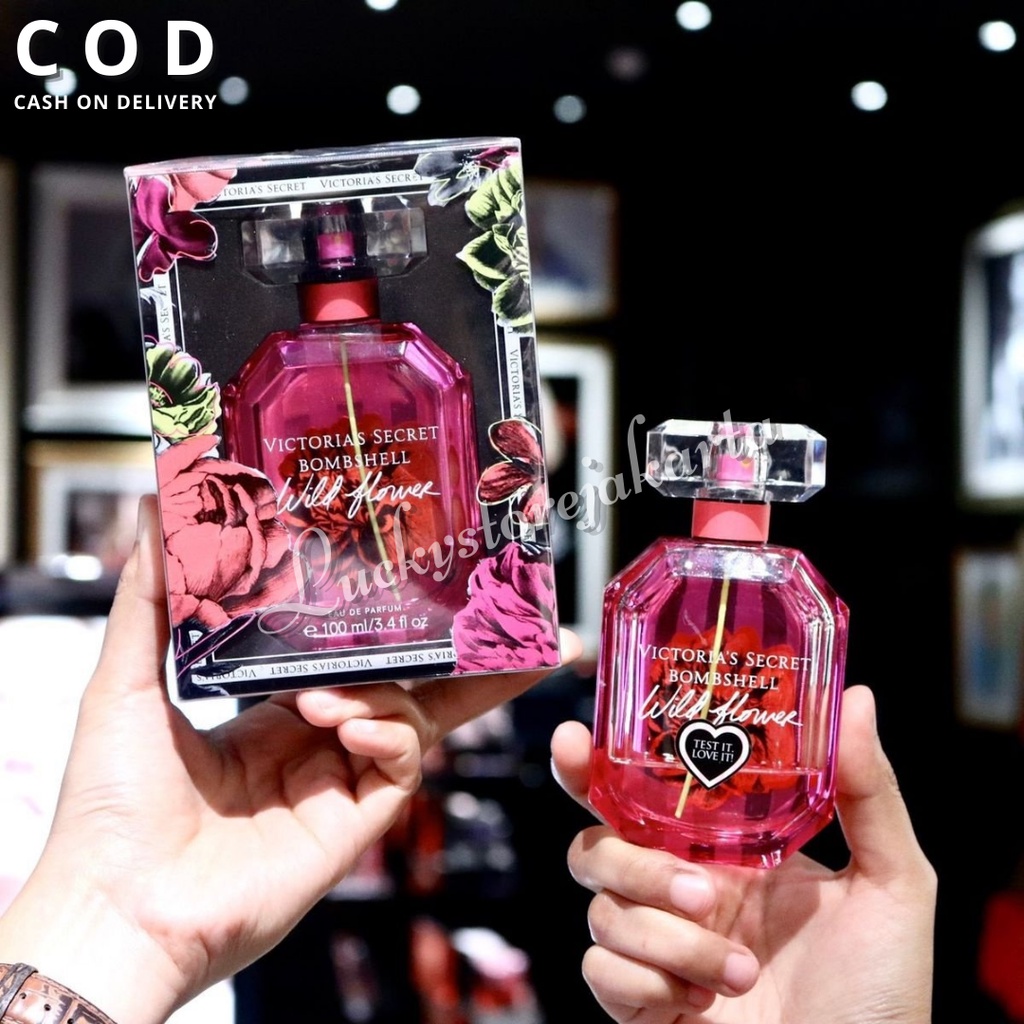 Jual [COD] PARFUM VICTORIA SECRET BOMBSHELL WILD FLOWER 100ML EDP