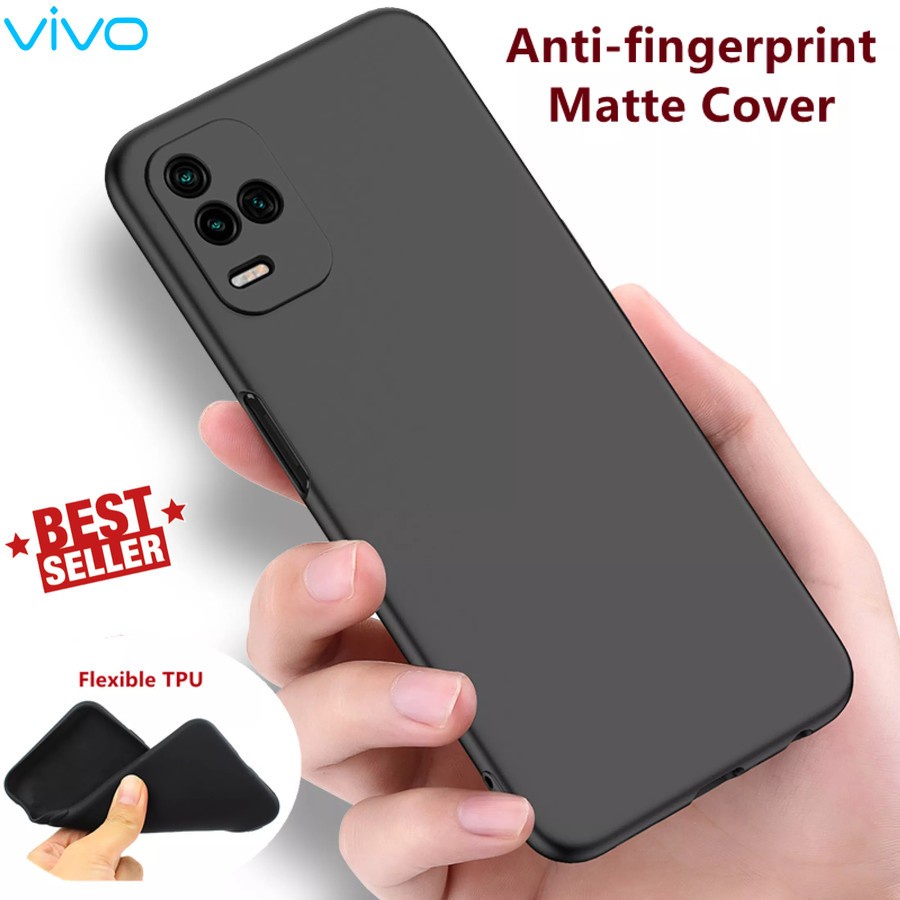 Cover Armor COMAKU Per Vivo Y21s/Y21/Y33s | Custodia Antiurto TPU+PC Con Anello Porta E Supporto | Copri Obiettivo Scorrevole (Blu)