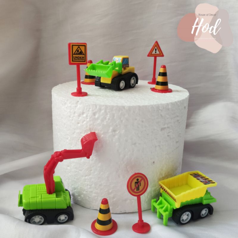 Jual Topper Excavator Konstruksi Alat Berat Beko Rambu Proyek Jalan ...