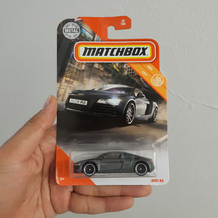 Jual Matchbox Audi R8 Dark Grey | Shopee Indonesia