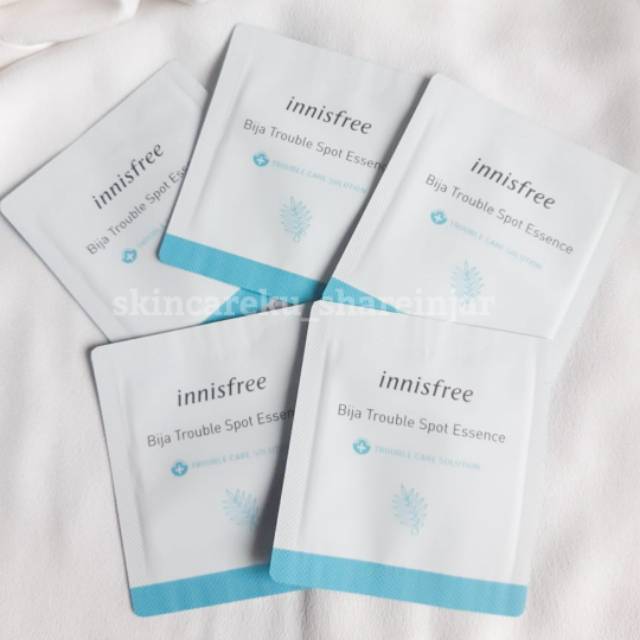 Jual ️ORIGINAL ️(SAMPLE ) INNISFREE BIJA TROUBLE SPOT ESSENCE 1 ML ...