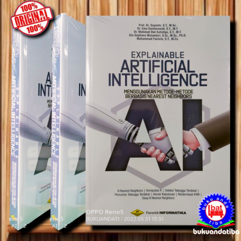 Jual Explainable Artificial Intelligence - Prof. Dr. Suyanto, S.T., M ...