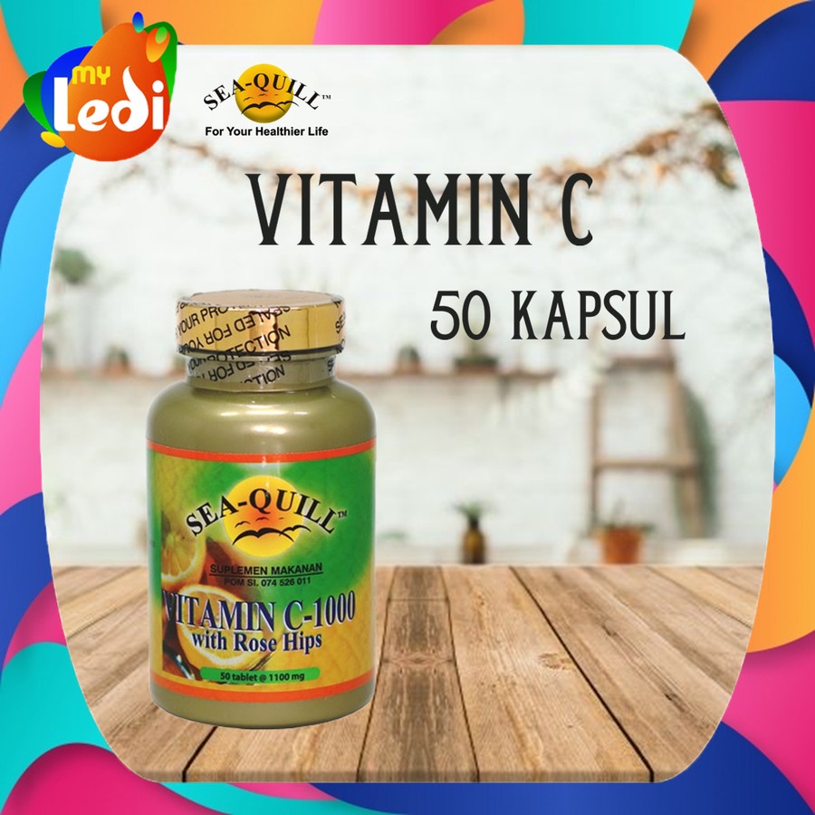 Jual Sea Quill Vitamin C 1000 Isi 50 Tablet / SeaQuill Vitamin / MY