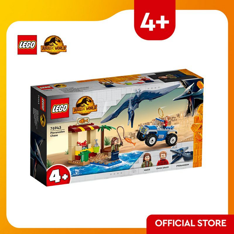 Jual Lego Jurassic World 76943 Pteranodon Chase Building Kit (91