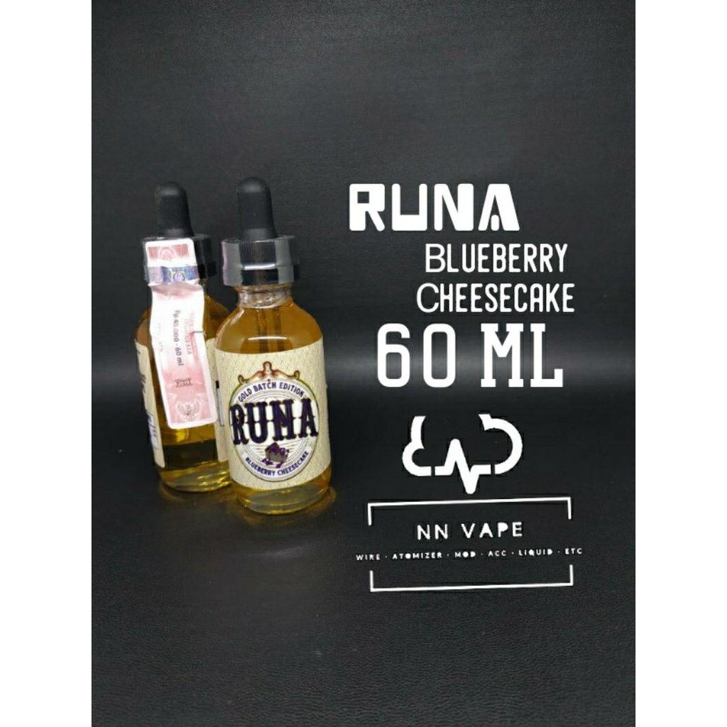 Jual Liquid Runa Blueberry Cheesecake 60ml | Shopee Indonesia