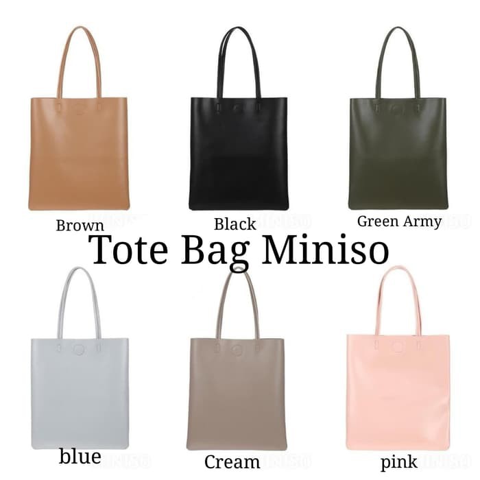 Ukuran tote hot sale bag miniso