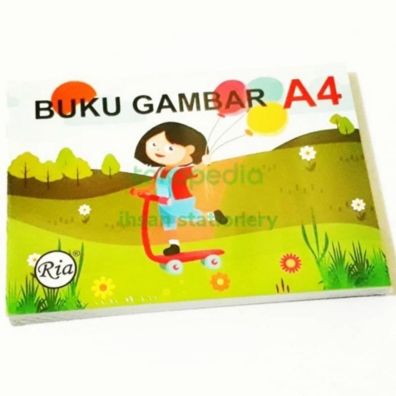 Jual Buku Gambar A4 RIA (1 Pcs) | Shopee Indonesia
