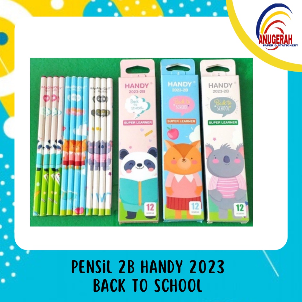 Jual Pensil 2b Handy 2023 Back To School Lsn Shopee Indonesia