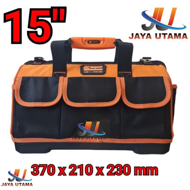 Jual TOOL BAG SET WEAR RESISTANT PROTECTION TOOL BOX/ TAS PERALATAN 15