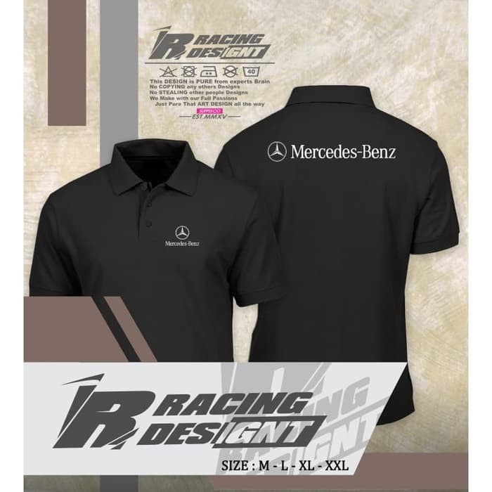 Jual polo shirt outlet mercedes benz