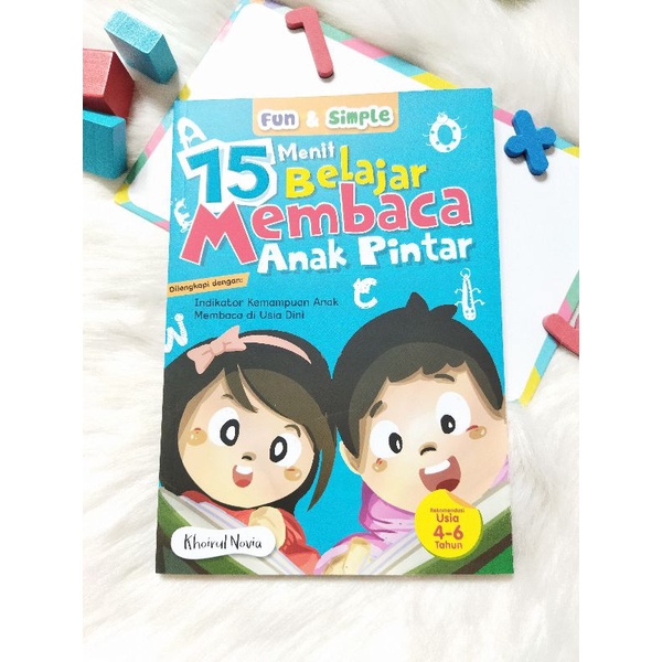 Jual BUKU AKTIFITAS ANAK 15 MENIT BELAJAR MEMBACA ANAK PINTAR | Shopee ...