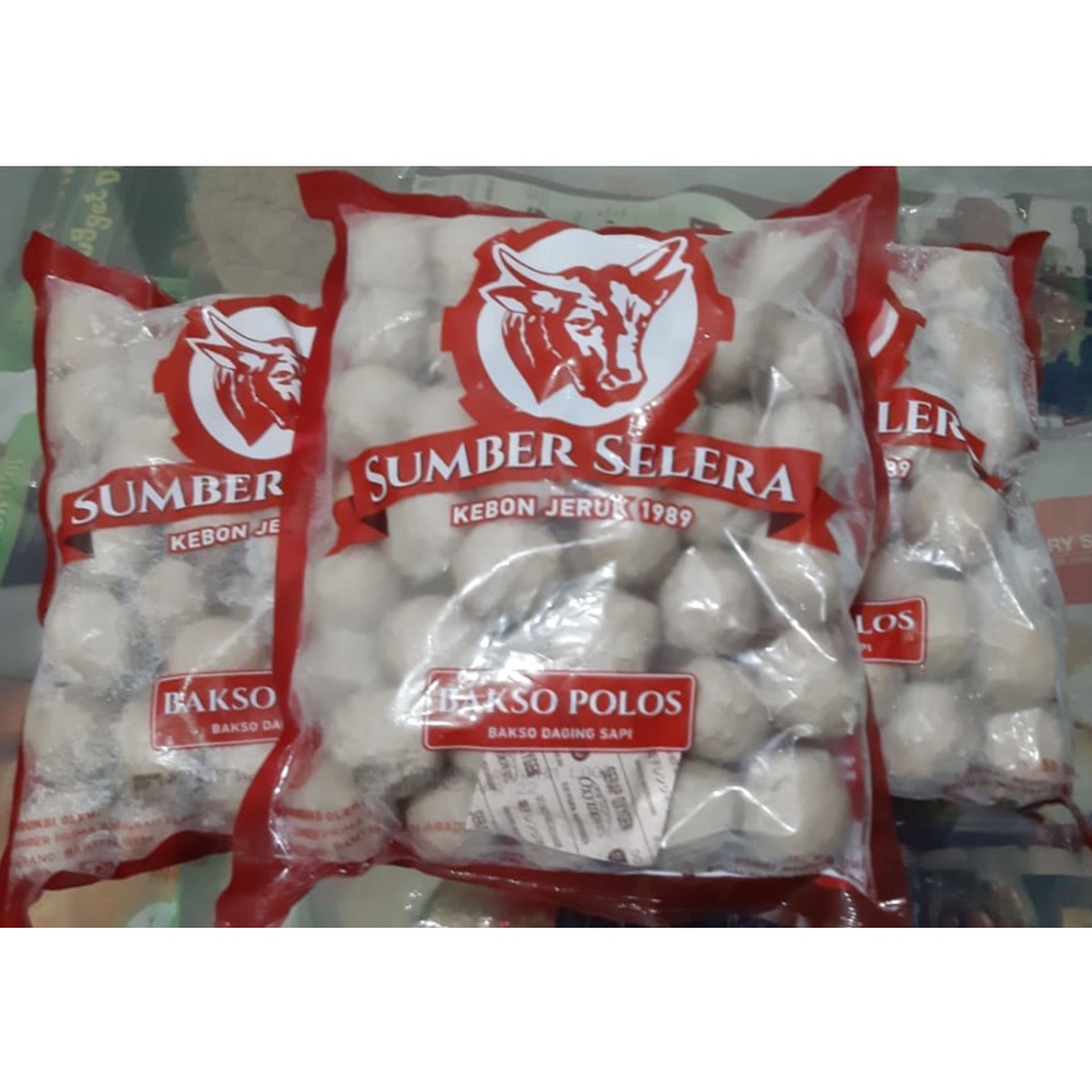 Jual Bakso Sumber Selera Polos Isi 50 650gr Shopee Indonesia