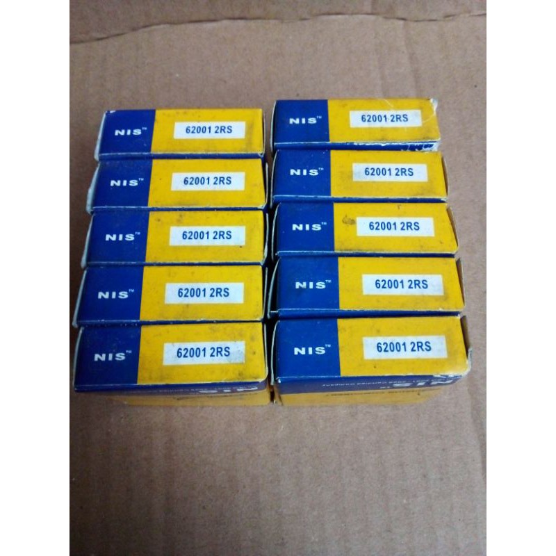 Jual BEARING NIS 62001 2RS ( TUTUP KARET ) | Shopee Indonesia