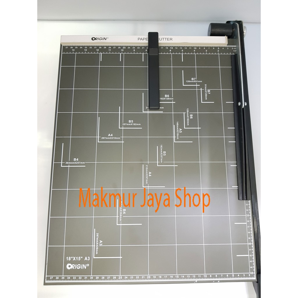 Jual Alat Pemotong Kertas A3 Paper Cutter Origin A3 Pcc A3r