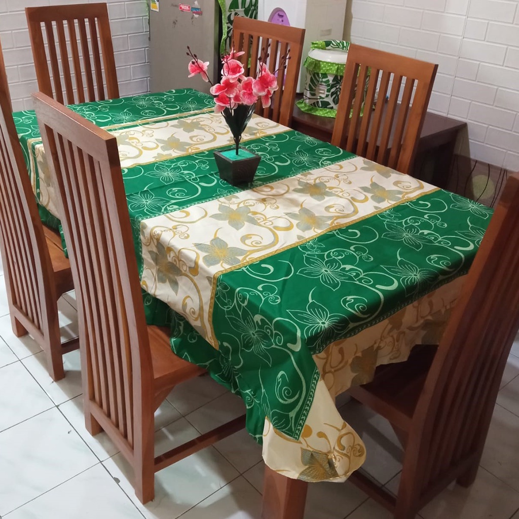 Jual Taplak Alas Meja Kain Katun Aneka Motif Dan Warna Kursi Dan