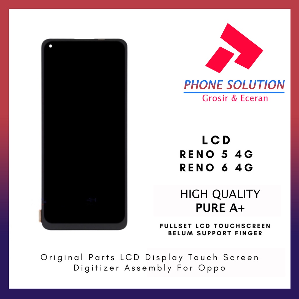 Jual LCD Oppo Reno 5 4G / LCD Oppo Reno 6 4G 100% Original Fullset ...