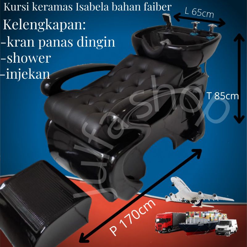 Jual kursi keramas/tempat cuci rambut/bak keramas/kursi keramas faiber ...