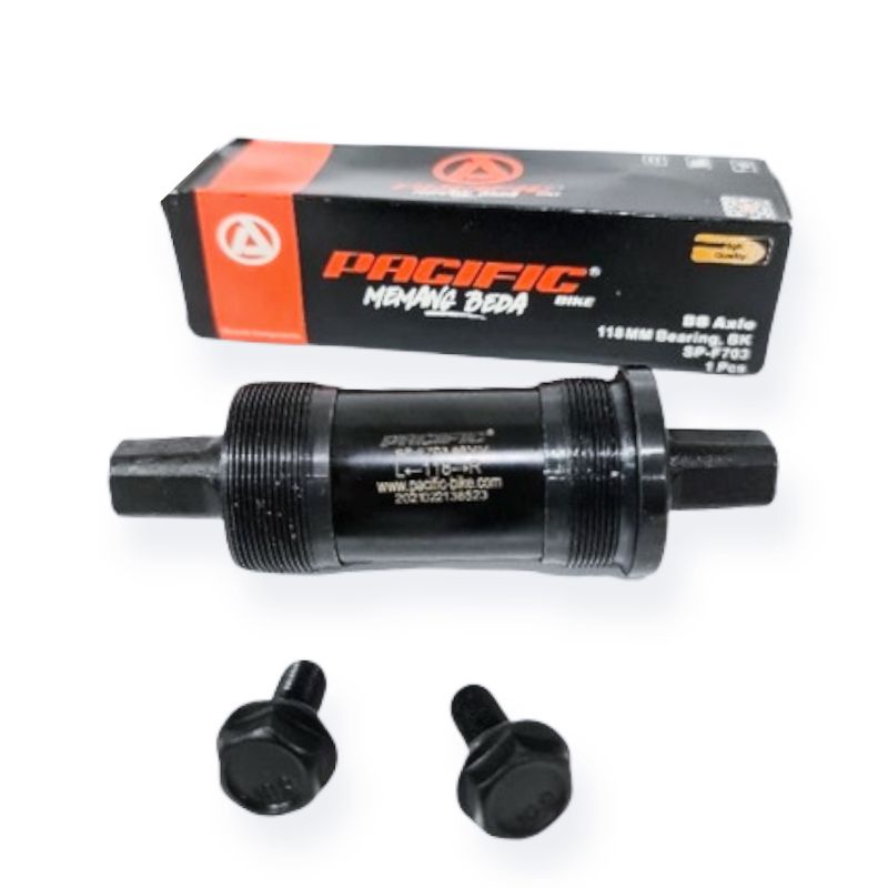 Jual BB 118 122 mm PACIFIC BOTTOM BRACKET AS TENGAH BEARING LAKER ...