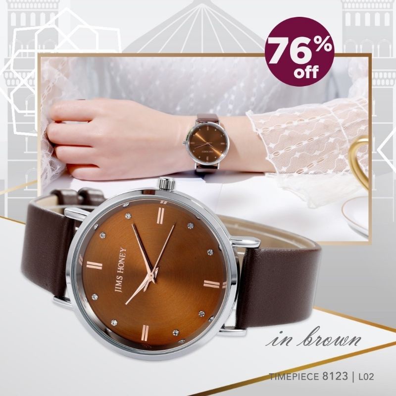 Jual Jims honey 8123 Jam tangan Import Fashion Wanita Korea best seller